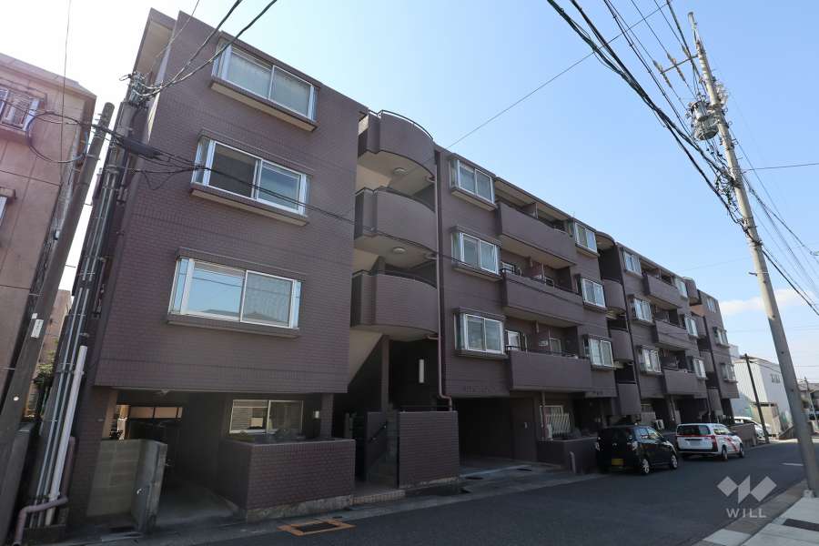 上社アイリスの外観（北東側から）
