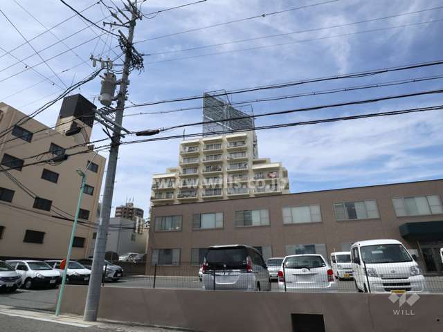 チサンマンション一社の遠景(南側から撮影)