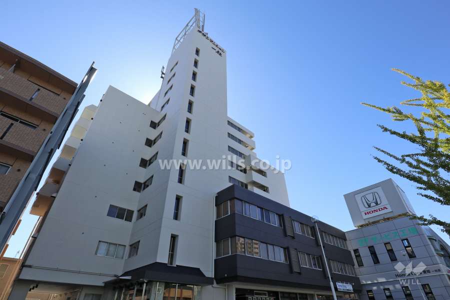 チサンマンション一社の外観（北側から）
