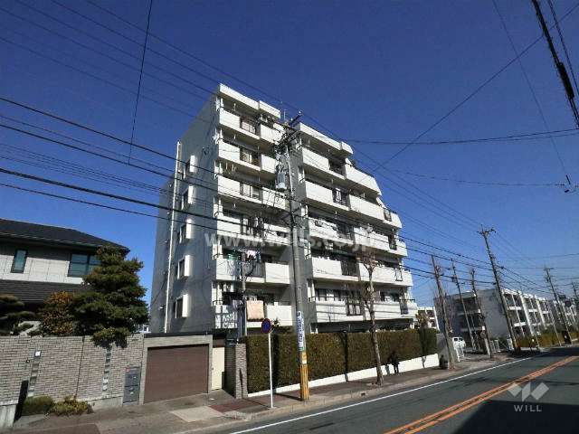 藤和シティコープ平和が丘の外観(南西側から)