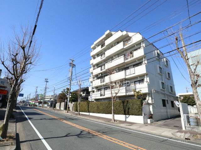 敷地南側前の面道路