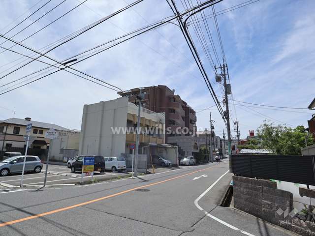 グリーンコーポ一社の遠景(北東側から)