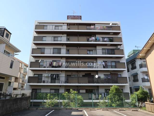 三旺マンション第7上社の外観(南側から)