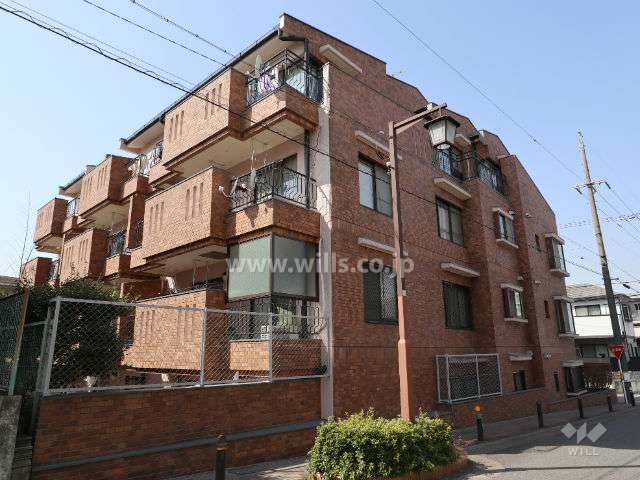 三旺マンション第二藤ヶ丘の外観（南東側から）