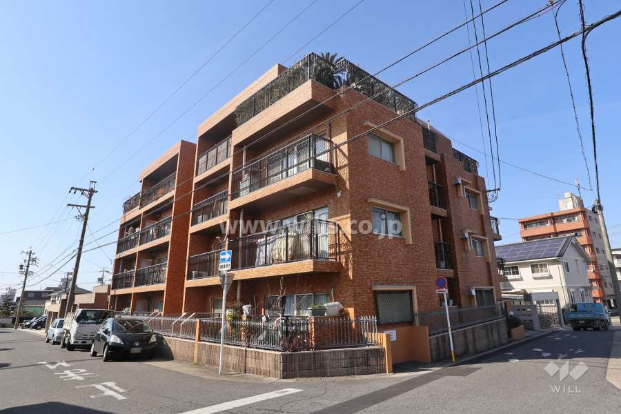 三旺マンション第3名東の外観（南東側から）-(2)