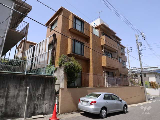 三旺マンション第2星ヶ丘の外観（南東側から）