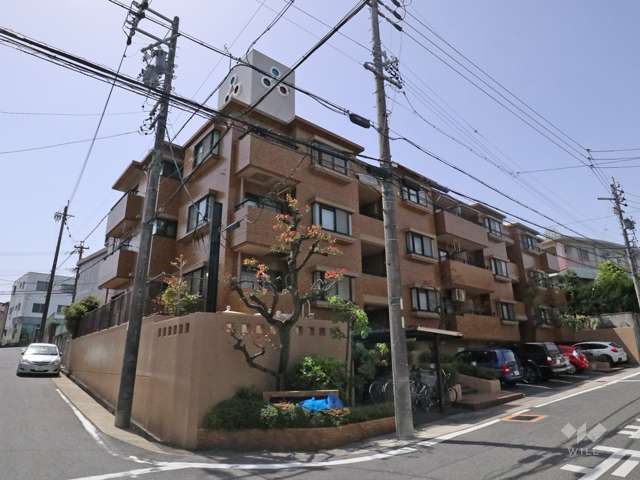 三旺マンション第2星ヶ丘の外観（北東側から）