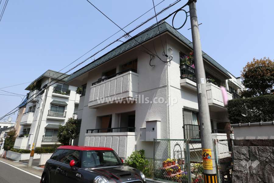 三旺マンション第2上社A棟の外観（南西側から）