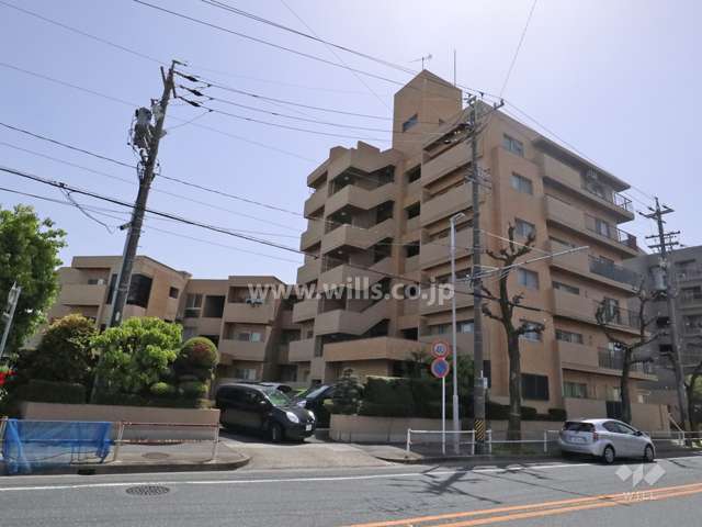 三旺マンション星ヶ丘の外観（北西側から）