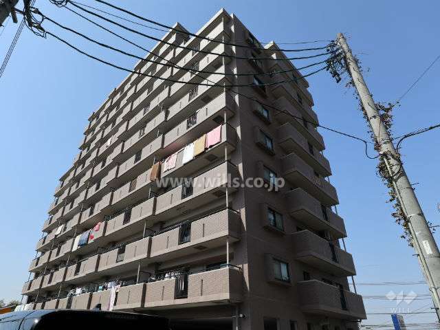 ユニーブル藤ヶ丘の外観（南東側から）