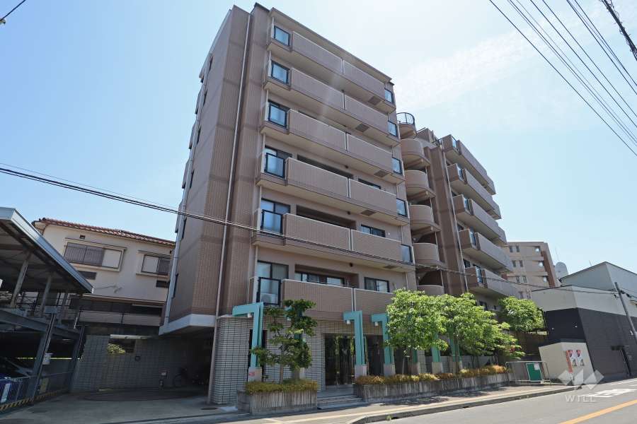 パレステージ豊中本町の外観（北西側から）