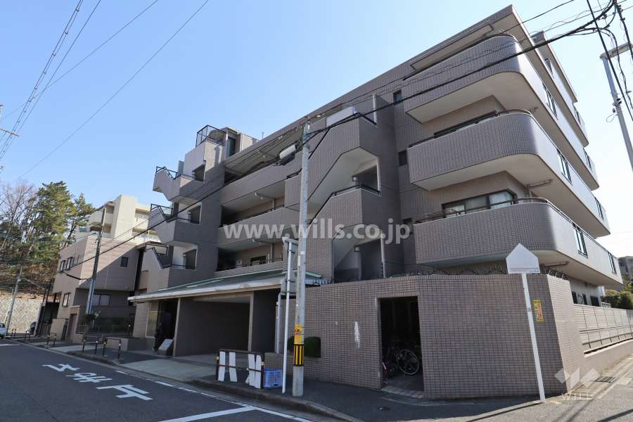 ソレーユベルテ一社の外観(北西側から)