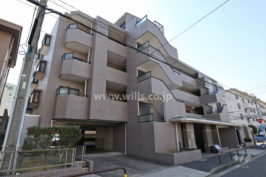 ソレーユベルテ一社の外観(北東側から)