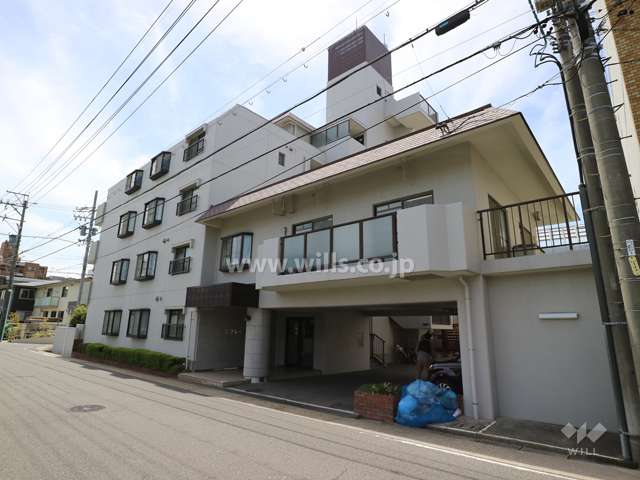 エクレール貴船の外観（北東側から）