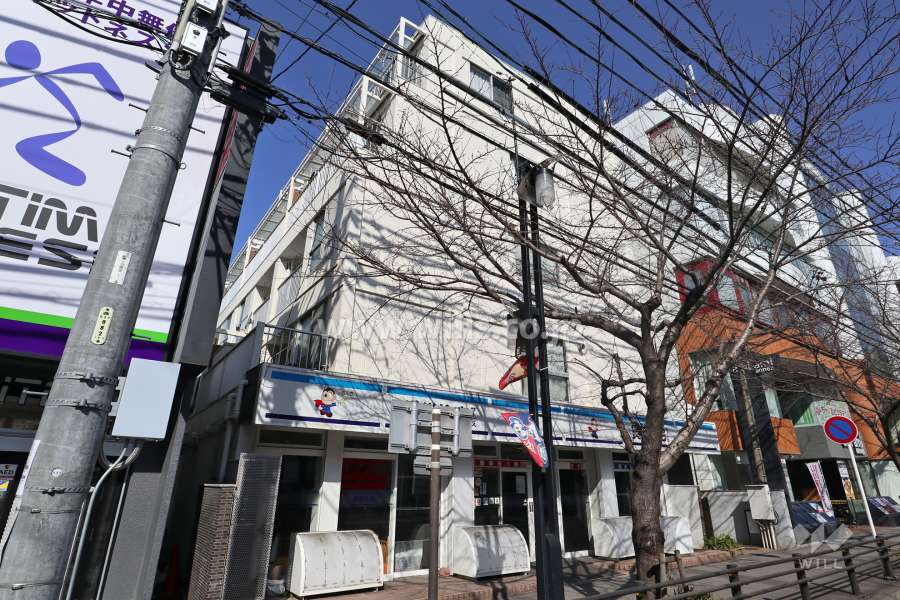 藤が丘コーポラスの外観（南側から）