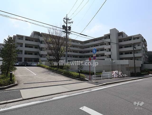 一社の丘パークホームズの外観(北東側から)