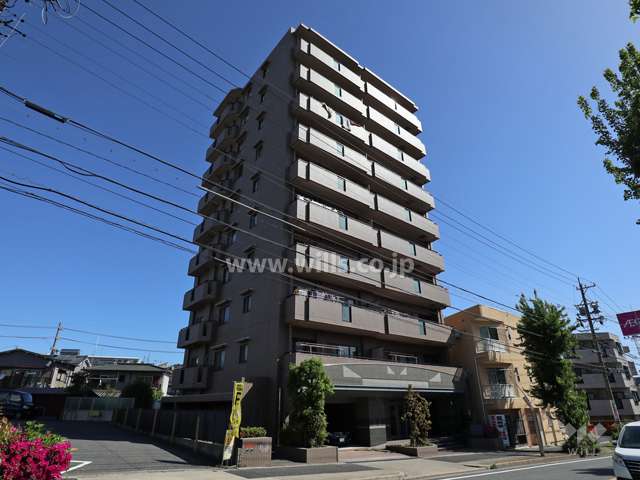 藤和シティホームズ名東本通の外観(南西側から)