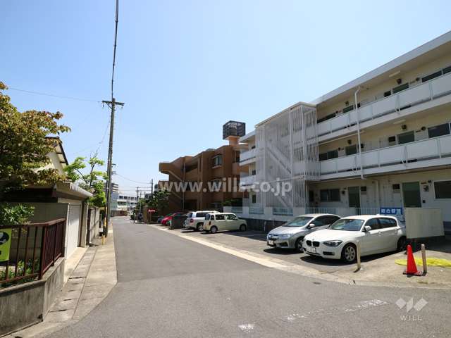 三旺マンションの遠景
