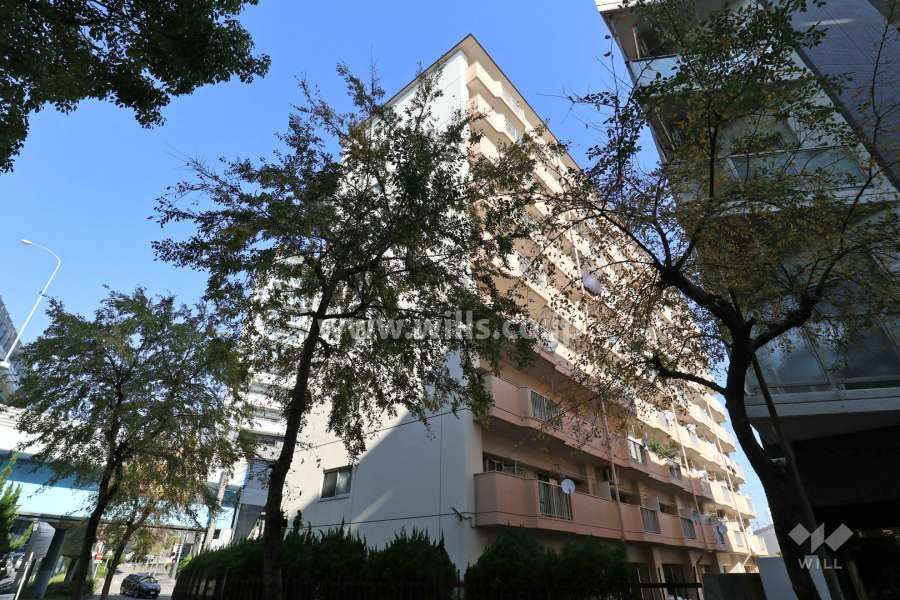 第２上社ハイツの外観(南側から)