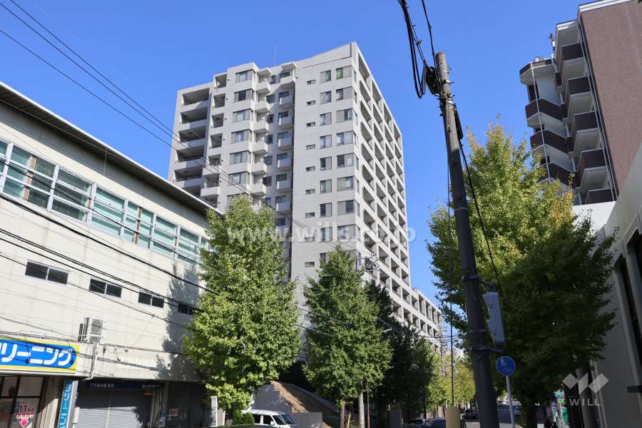 上社シティハウスフレックスの外観(南側から）