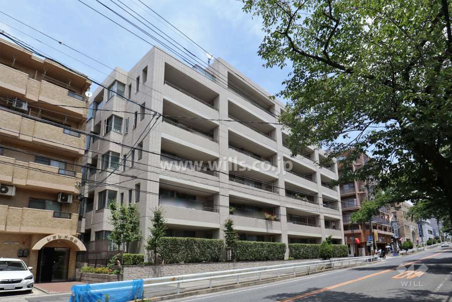 藤ヶ丘シティハウスリーフコートの外観（南西側から）