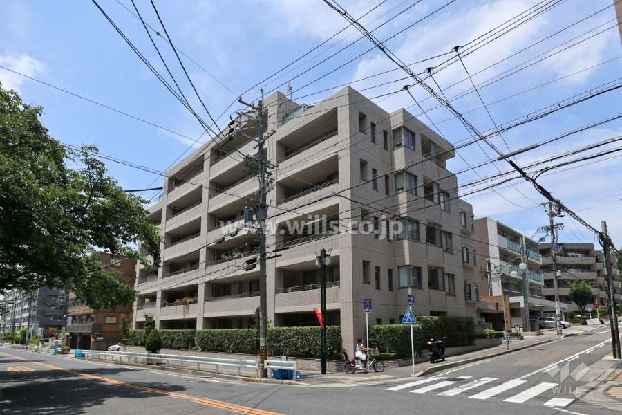 藤ヶ丘シティハウスリーフコートの外観（南東側から）