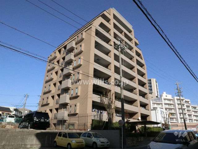 藤が丘シティハウスエアリーコートの外観（南西側から）