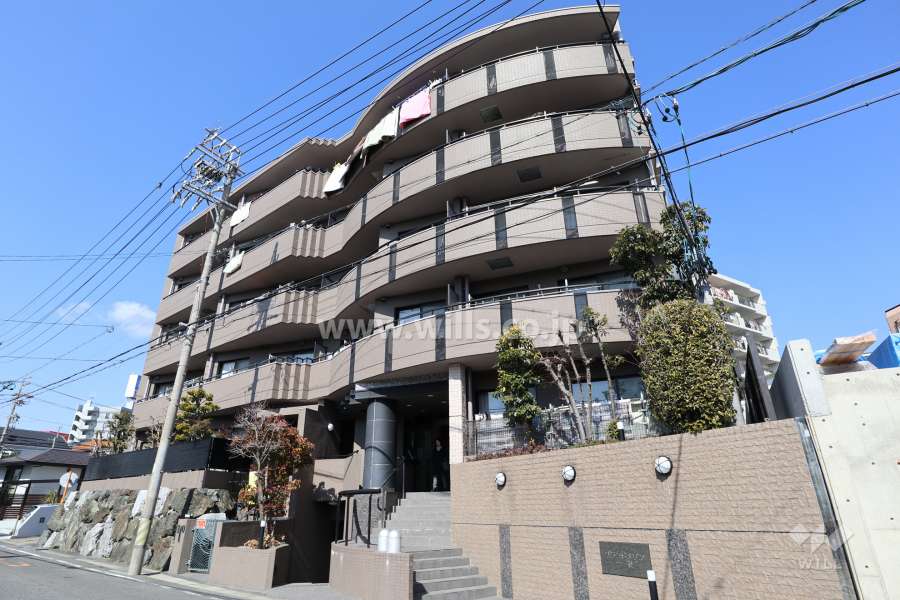 グランドメゾン一社の外観(南東側から)