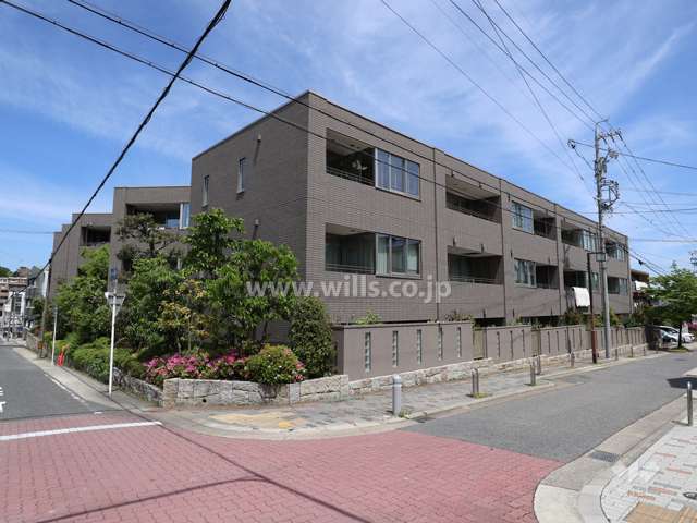 グランドメゾン一社公園の外観(南西側から)