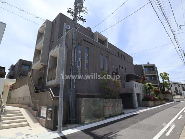 グランドメゾン一社公園の外観(北東側から)