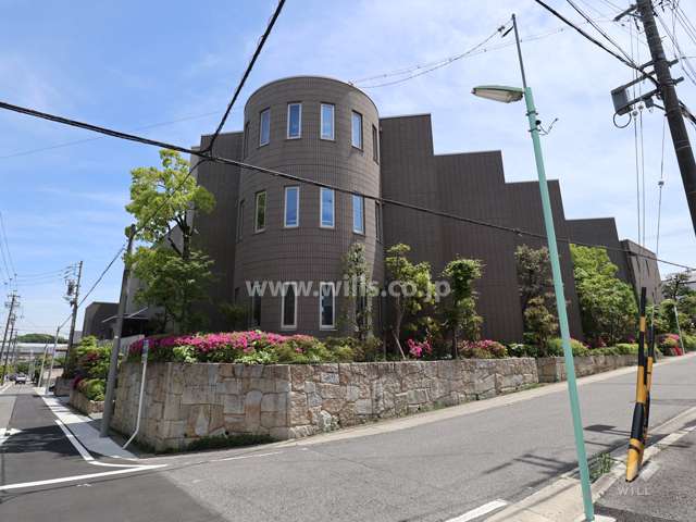 グランドメゾン一社公園の外観(北西側から)