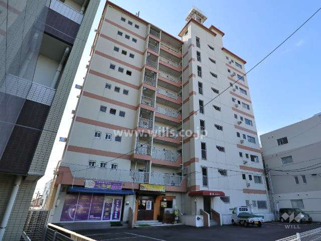 香流シャトーの外観（北東側から）