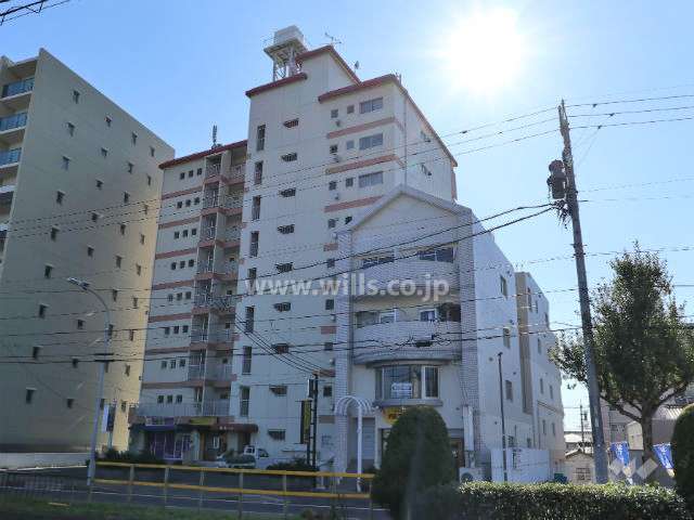 香流シャトーの外観（北西側から）