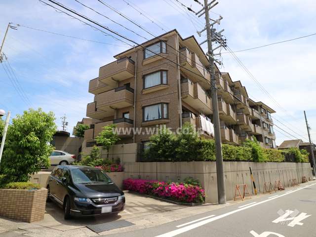 ライオンズヒルズ貴船の外観（北東側から）