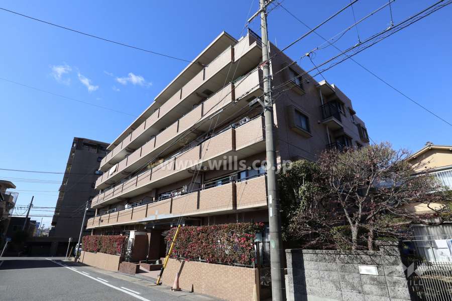 ライオンズマンション香流第3の外観（南東側から）