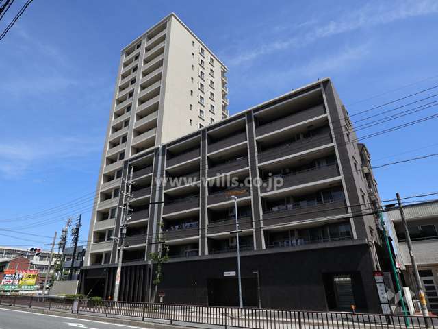 ライオンズ星ヶ丘イーストの外観(南東側から)
