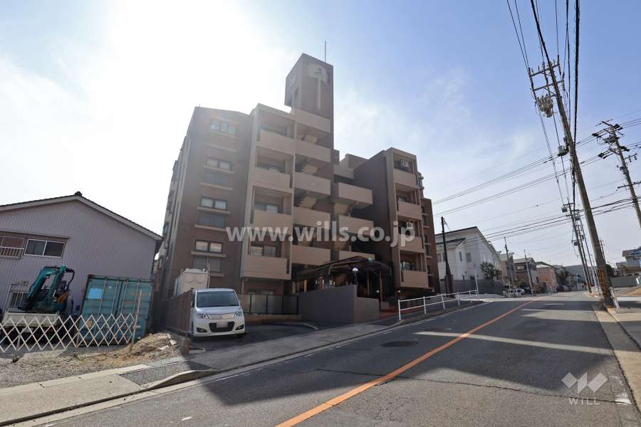 三旺マンション第6上社の外観（北東側から）