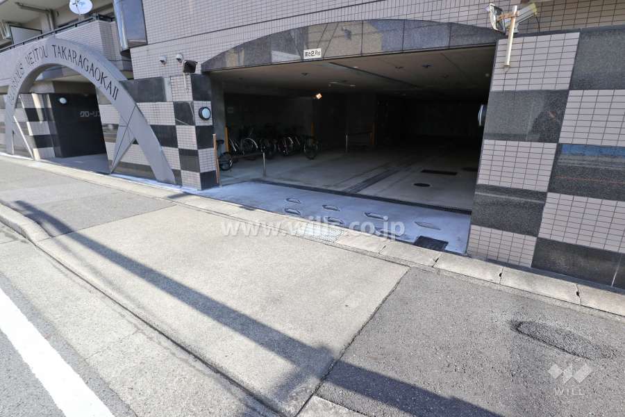 駐車場出入口