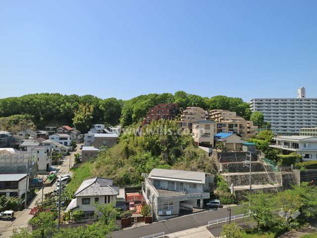 東山台スカイマンションの遠景