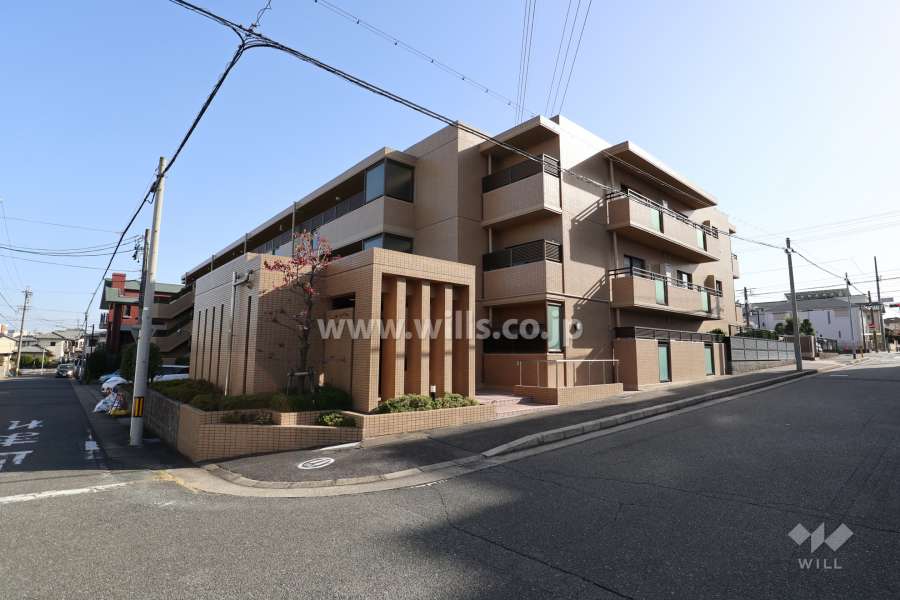 メイツよもぎヶ丘西館の外観(北西側から)