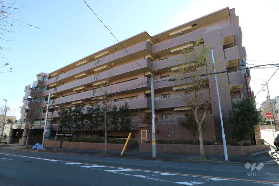 エスポア文教台の外観（北側から）