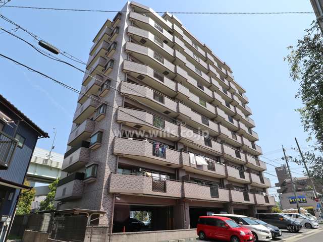 宝マンション高針原の外観(北西側から)
