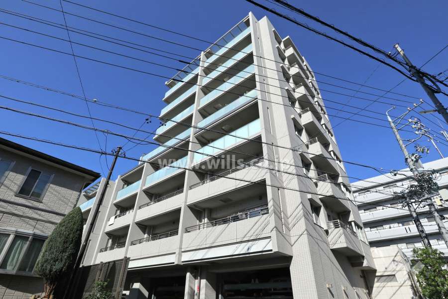 プラウド一社の外観(南側から）