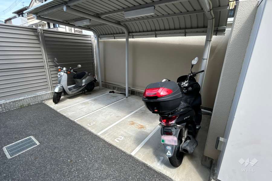 バイク置場