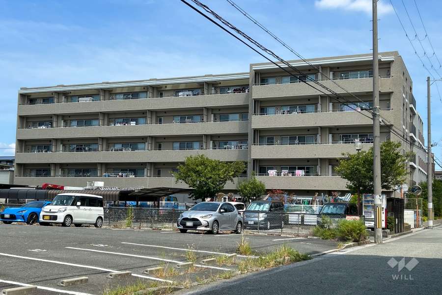 ワコーレ塚口 ザ・レジデンスの外観（南側から）