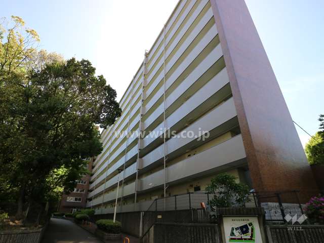 高針北住宅A棟の外観（北西側から）