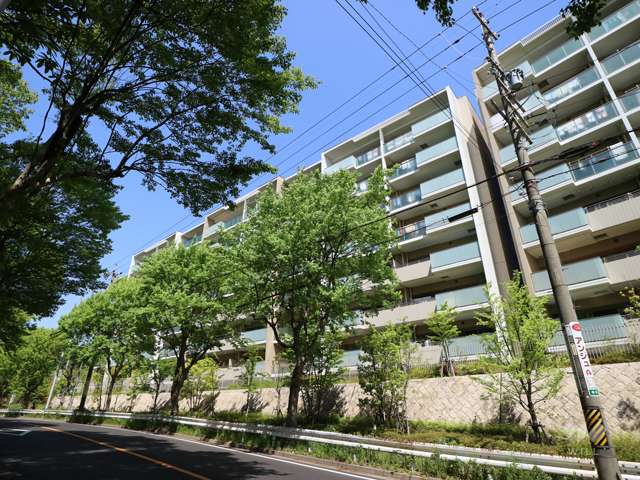 ヴィアーレ星ヶ丘の森アヴェニューヴィラの外観(南東側から)