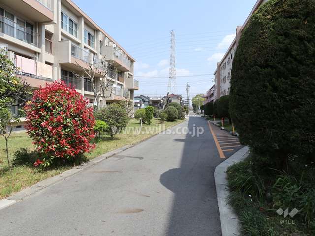 5、7棟間の通路
