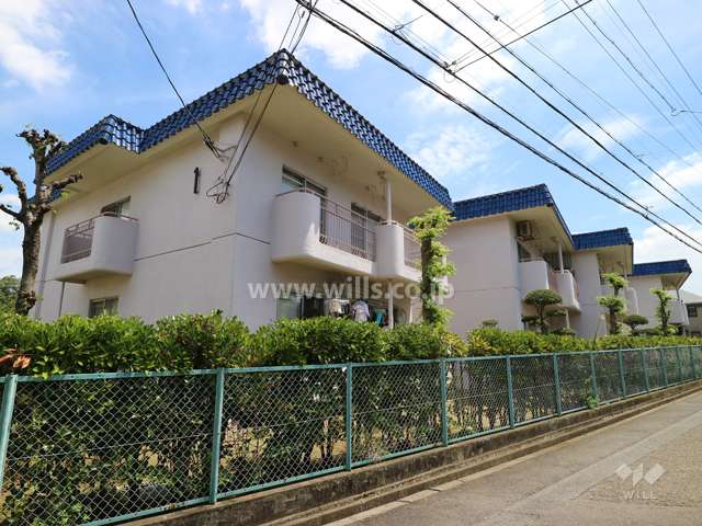 東山元町住宅１号棟の外観（北西側から）