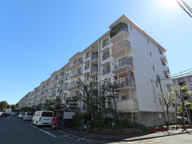 タウン千代田橋6棟の外観（北西側から）